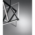 thumbnail image 4 of Elan - 84082 - LED Pendant - Axis - Matte Black/Chrome-1pack, 4 of 4