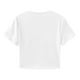 thumbnail image 3 of Camiseta de manga corta y cuello redondo para mujer - Estampado con lazo y eslogan, top informal de verano, disponible en tallas XS-XL, 3 of 3