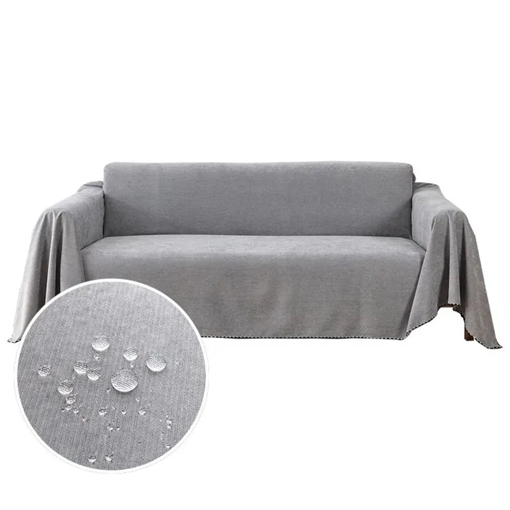 Waterproof Sofa Blanket Multipurpose Furniture Cover Durable Fabric Dust-proof Anti-scratch Home Living Room Decor
