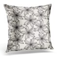thumbnail image 1 of BOSDECO Organic Modern Floral Endless Abstract Beautiful Pillowcase Pillow Cover Cushion Case 18x18 inch, 1 of 1