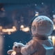 thumbnail image 4 of Juguete Interactivo de Voz con de Inteligencia Artificial para Niños, con Colgante Portátil y Forma de Burbuja de Conocimiento., 4 of 5