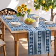 thumbnail image 6 of Placemats Set of 6, Dark Blue Stripes Shell Place Mats Ocean Starfish Jellyfish Coral Tablemats Washable Placemat Table Decoration for Kitchen Table Dinner Party Home Decor Indoor Outdoor 13x19 Inch, 6 of 9