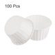 thumbnail image 3 of 100pcs 3.5oz Moldes para Magdalenas de Papel de Tamaño Estándar Envoltorios Antiadherentes Desechables para Tartas Bodas Cumpleaños Navidad Blanco, 3 of 6