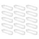 thumbnail image 2 of 15 Piezas Moldes Ovalados para Tartaleta Moldes para Tarta Perforados para Hornear Anillo de Forma Redonda de Acero Inoxidable para Tarta Mousse Pies Quiche, 2 of 5
