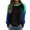Dark Blue, variant on Towmus Women's Regular-Fit Long-Sleeve Crew Neck Fall Casual Color Block Sweatshirts for Women Solid Color Basic Tops
