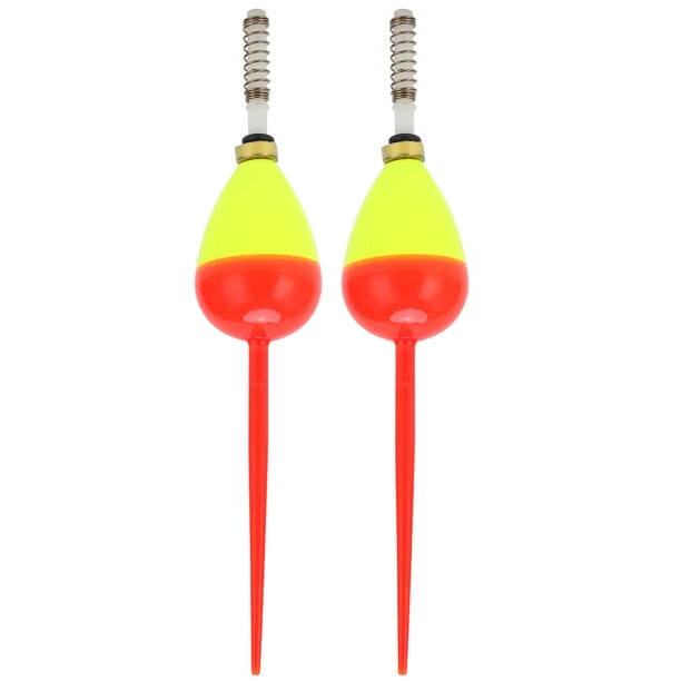 BuyWeek Slip Floats For Fishing,2pcs Foam Fishing Floats And Bobbers  Weighted Slip Bobbers Oval Stick Floats For Crappie Fishing,Fishing Floats  And