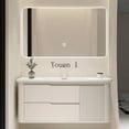 thumbnail image 2 of Closet Luxury Bathroom Cabinet Shelves Metal Mirror Locker Wall Bathroom Cabinet Storage Sink Armario Banheiro Home Furniture YQ My Lux Decor Round, 2 of 26