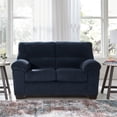thumbnail image 2 of Signature Design by Ashley Furniture SimpleJoy Navy Loveseat, 2 of 10