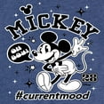 thumbnail image 3 of Disney - Mickey Mouse - Oh Boy Hashtag Current Mood - Toddler & Youth Girls Short Sleeve Graphic T-Shirt, 3 of 5