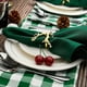 thumbnail image 2 of Servilleteros navideños - Servilleteros de reno dorado Juego de 6 Chr, 2 of 5
