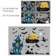 thumbnail image 3 of Fiudx Pegatinas De Pared Calcomanías De Pared Con Decoraciones De Calabaza, Araña Y Esqueleto De Halloween Ofertas Flash Del Día, 3 of 4