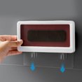 thumbnail image 2 of Soporte Para Teléfono Autoadhesivo Montado En La Pared Funda Baño Ducha Maquillaje Azul Sunnimix soporte para teléfono de pared, 2 of 7