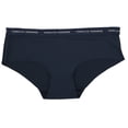 thumbnail image 3 of Marilyn Monroe Women's Seamless Sports Band Hipster Panties 5 Pack - Navy Blue & Yellow Floral - Small, 3 of 10