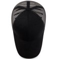 thumbnail image 2 of Gorra de béisbol de algodón con cola de caballo para mujer, sencilla y a la moda, con red abierta y trenzada, color sólido, 2 of 6