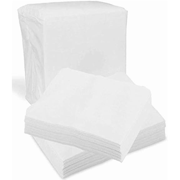 Disposable Dry Wipes, 100 Pack – Ultra Soft Non-Moistened Cleansing Cloths for Adults, Incontinence, Baby Care, Makeup Removal – 9.5" x 13.5" - Hospital Grade, Durable