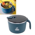 thumbnail image 1 of Taza de sopa ANGGREK 1300 ml acero inoxidable 304 con soporte, 1 of 8