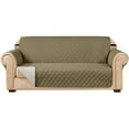 thumbnail image 1 of 2024 1-Piece Reversible Sofa Cover Quilted Slipcover (Sofa  Gray), 1 of 6