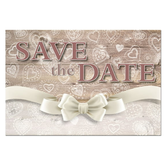 Save the Date Cards for Events – 4×6 inches, 40 Postcards, Weddings, Showers – B
