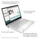 thumbnail image 2 of HP 15.6'' FHD Micro-Edge Laptop, AMD Hexa-Core Ryzen 5 5500U (beat i5-10500) up to 4.0GHz, 16GB RAM, 1TB PCIe SSD, USB-C, HDMI, Wi-Fi, BT, Keypad, Webcam, SD Card Reader, Mytrix HDMI Cable, Win 10 HP 15-ef2127wm, 2 of 2