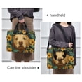 thumbnail image 6 of FORMRS 16" Laptop Bag Carrying Sleeve Case with Handle Travel Shoulder Briefcase, Flowers and Dog, 6 of 8