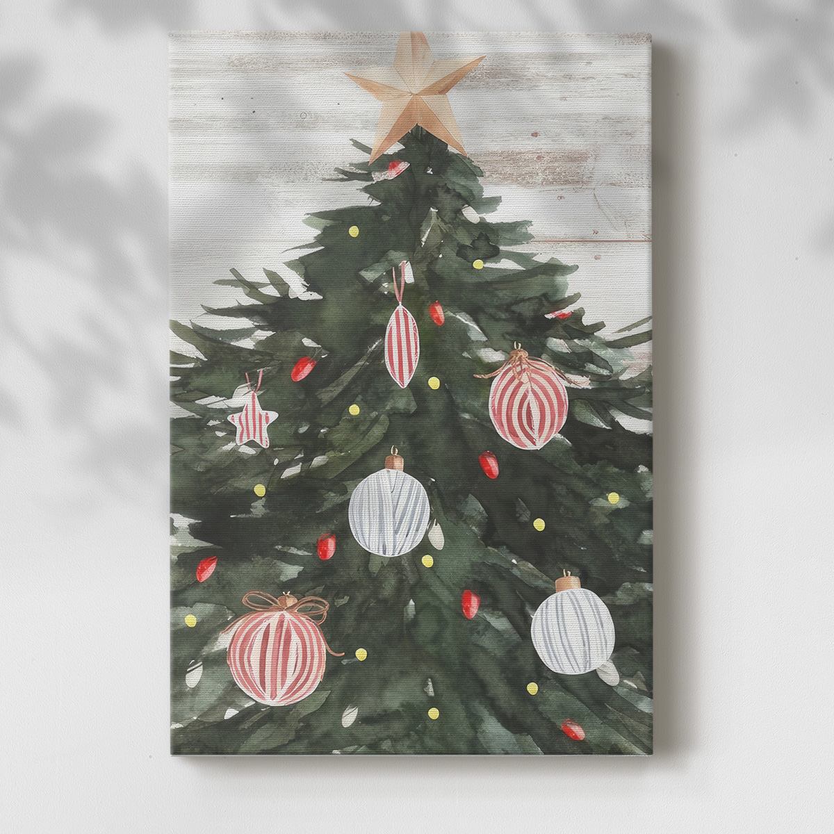 Winter Cardinal Collection B- Gallery Wrapped Canvas