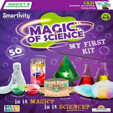 Smartivity Magic of Science STEAM Educational Activity Kit for Kids, DIY STEAM Activity Kit, 4-8 years