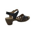 thumbnail image 3 of El Naturalista Womens Aqua 5352 Heeled Sandal Shoes, Black, EU 38 / US 8, 3 of 3