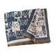thumbnail image 3 of Bufanda de cachemira sintética con estampado de gato grande, chal de pashmina, bufanda gruesa para mujer Azul, 3 of 9