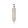 thumbnail image 1 of Qarigey Hexágono Columna Encanto Joyería Regalos Colgantes Colgantes Puntiagudos Coloridos Amuletos de cristal Collar Cadena Pendiente Ropa, zapatos y accesorios Miscelánea Cristal blanco Qarigey AP010782-04B, 1 of 6