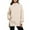 Khaki—top, variant on Womens Oversized Sweatshirts Long Sleeve Mock Neck Pullover with Pockets Casual Solid Color Shirts Fashion Y2K Clothes