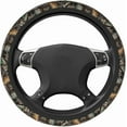 thumbnail image 4 of Camo Steering Wheel Cover Universal 15 Inch Camo Wheel Cover Accessories Decorative Car Cover Wheel Cover Suitable For Women And Men Girls Suitable For Car SUV Car Van Truck, 4 of 10