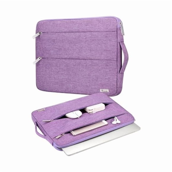 xixishop Laptop Sleeve Carrying Case 14 15 Inch Compatible with MacBook Air 15 M2/M3/M4 2022-2025, MacBook Pro 15, Hp Chromebook 14, Waterproof Slim Computer Cover Bag,Lavender