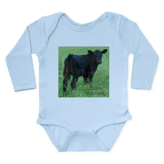 CafePress - Calf Body Suit - Long Sleeve Cotton Baby Bodysuit