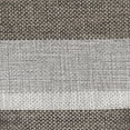 thumbnail image 4 of Sweet Home Collection Bradford Striped U Shaped Memory Foam Non Slip Chair Pad - Silver/Brown, 2 Pack, 4 of 4