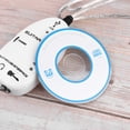 thumbnail image 4 of 1Pc Guitar Audio Cable Guitar Connection Effector Cable Instrument Audio Cable for Man Woman(White), 4 of 5