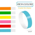 thumbnail image 5 of AIGIA 600Pcs Paper Wristbands for Events Neon Wrist Bands Waterproof Lightweight Adhesive Colored Bracelets for Party Multicolor, 5 of 8