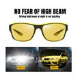 thumbnail image 2 of Lentes De Sol Polarizados Hombres Protección Uv400 2 Piezas Belug Negro, Amarillo, 2 of 4