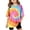 i-Hot Pink, variant on WhouRiu Girls Casual Tie Dye Graphic Tees Short Sleeve Crew Neck Tshirt Summer T Shirts 5-14 Years