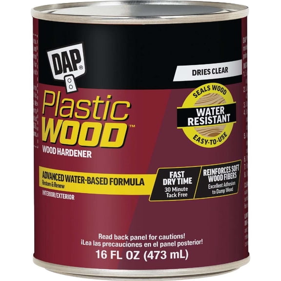 DAP 1039126 16 oz Natural Hardener Plastic Wood