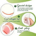 thumbnail image 4 of Mrslgxee Clear Polypropylene Airtight Leakproof Food Storage Container (5 Count), 4 of 8
