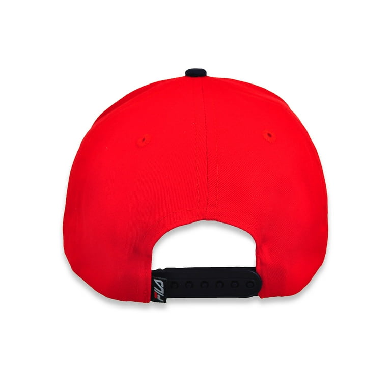 Red hotsell fila cap