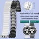 thumbnail image 2 of Correa de cerámica modificada de 21 mm para Swatch YVS420 YVS454 YVS451 YVS400 YVB404 Correas adaptadoras para hombres y mujeres Pulsera de cerámica reajustable + herramientas, 2 of 5