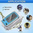 thumbnail image 5 of Digital Turbine Water Flow Meter Digital Lcd Display With Npt Counter And Fnpt Thread Oil Fuel Flow, 5 of 5