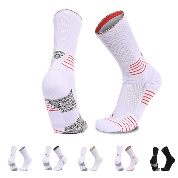 Early Access Deals Mens Fashion Color Blocked Socks For Outdoor Cycling Sports Socks