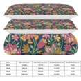 thumbnail image 2 of HAHDAXIA Retro Flower Bedding Solid Comforter Set for All Seasons,3 Pieces(1 Comforter+2 Pillowcases),Soft Microfiber Bedding Set Twin(86"x70"), 2 of 7