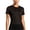 29# 1Pack:Brownish Gray, variant on Womens Workout Shirts Athletic Running Yoga Short Sleeve Tops Tight Fit Breathable Crewneck,White,US Size M