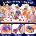 thumbnail image 4 of Bolas de limo Slime Party Favors Olixmlya Galaxy, paquete de 24, 4 of 7