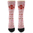 thumbnail image 4 of ThisWear Gifts for Nursing Staff I'm an Oncology Nurse Essential Attributes 2-Pairs Novelty Crew Socks, 4 of 5