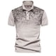 thumbnail image 1 of Camisas de Manga Larga para Hombres Impresión Turndown Collar Blusa Casual, Camisa de Moda de Manga Corta para Hombres, 1 of 3