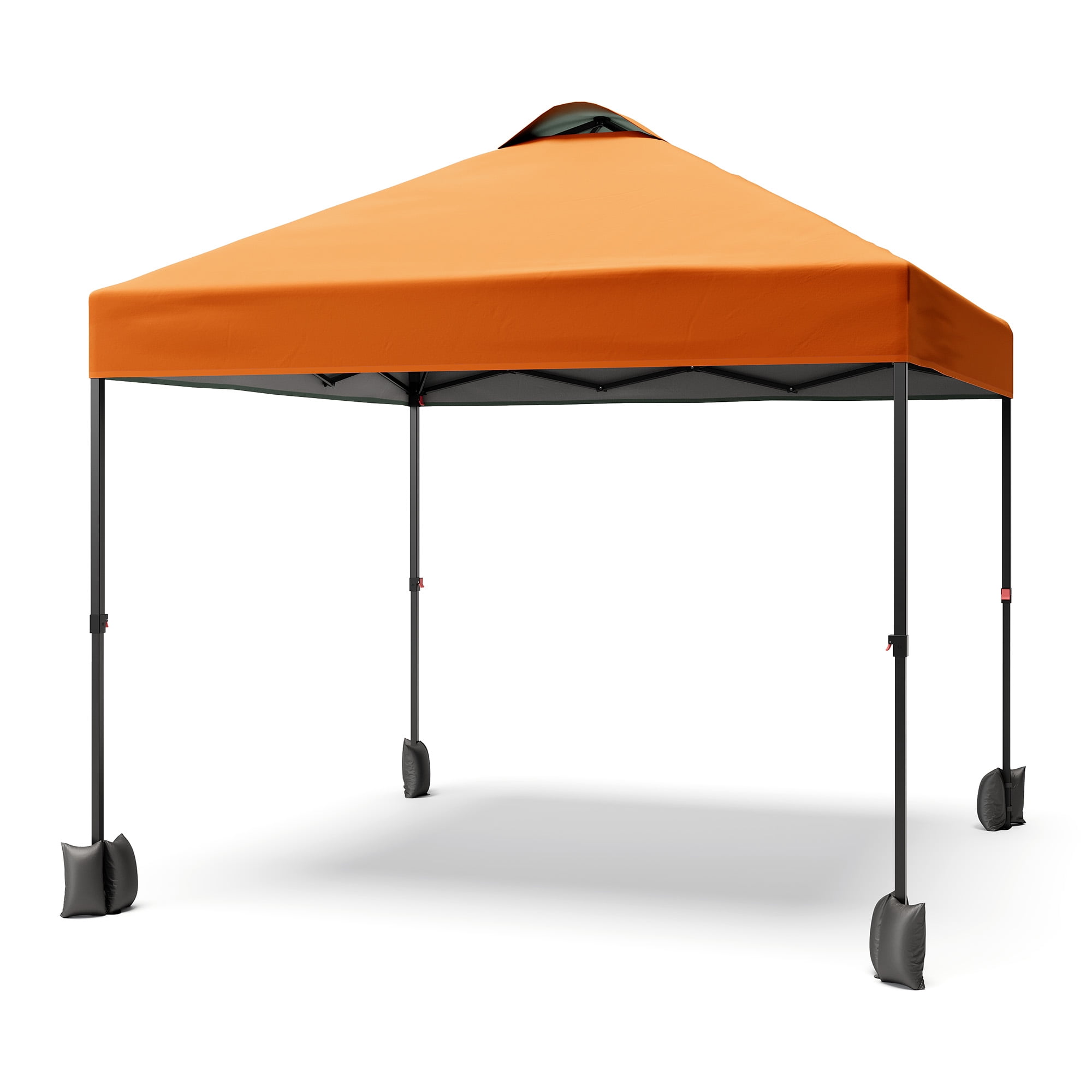 10x10 Pop Up Canopy Tent with 1 Removable Sidewall, Heavy Duty Commercial Instant Shelter with One-Person Setup, 100 Sq Ft Shade for Outdoor Events, Camping, Farmers Market